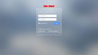 
                            6. Transparent | User Login