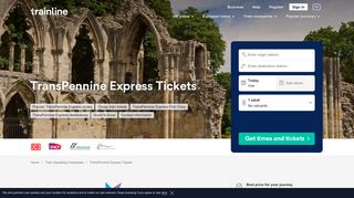 
                            11. TransPennine Express Tickets | Routes & Destinations | Trainline