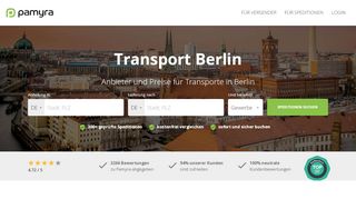 
                            4. Transport Berlin Ab 19 € » Sofort buchen & Kosten sparen | Pamyra.de