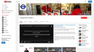 
                            12. Transport for London - YouTube