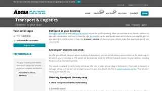 
                            6. Transport & Logistics | CarsOnTheWeb