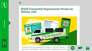 
                            2. Transportify Driver Partner | sedan for delivery service | Transportify ...