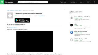 
                            9. Transportify For Drivers for Android - Free download and software ...