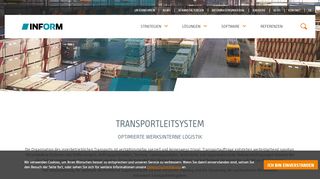 
                            1. Transportleitsystem / Staplerleitsystem | INFORM GmbH