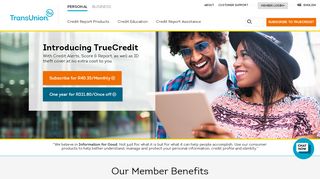 
                            3. TransUnion: Credit Check, Credit Report & Credit Score