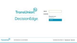 
                            3. TransUnion | DecisionEdge - CIBIL