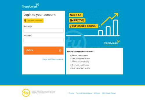 
                            5. TransUnion | Login