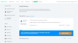 
                            11. TransUnion website is not working cant dispute | Credit Karma