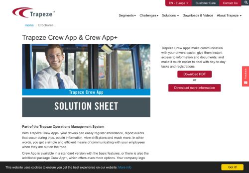 
                            9. Trapeze Crew apps | Efficient transport staff communication