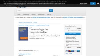 
                            9. Traumatologie des Urogenitaltraktes | H.U. Braedel | Springer