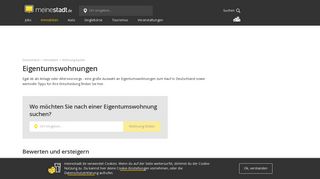 
                            5. Traumhafte Wohnung in Ihrer Region kaufen - meinestadt.de