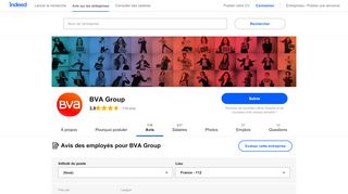 
                            5. Travailler chez BVA : Avis de salariés | Indeed.fr