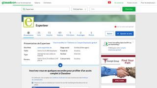 
                            10. Travailler chez Experteer | Glassdoor.ch
