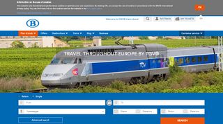 
                            13. Travel across Europe with TGV® - SNCB International