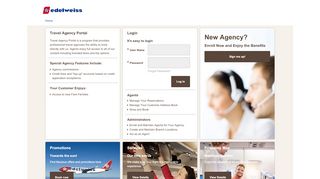 
                            4. Travel Agency Portal - Edelweiss