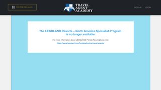 
                            12. Travel Agent Academy - Legoland
