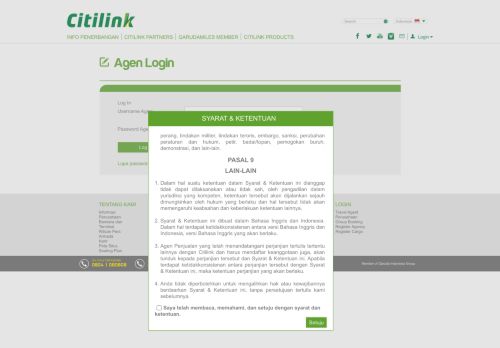 
                            11. Travel Agent - citilink.co.id