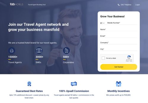 
                            1. Travel Agent Enquiry for Hotel Booking - FabHotels.com