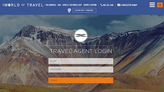 
                            10. Travel Agent Login | IWorld of Travel