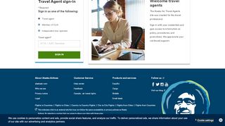 
                            6. Travel Agent Sign-In - Alaska Airlines