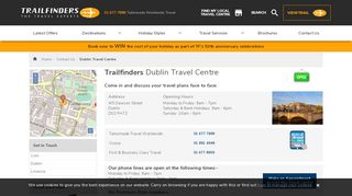 
                            10. Travel Agents Dublin | Trailfinders Dublin Travel Centre - Trailfinders.ie
