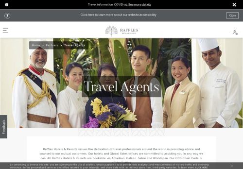 
                            7. Travel Agents - Luxury Hotels & Resorts - Raffles Hotels