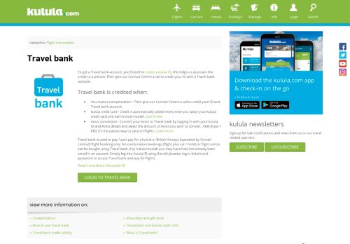 
                            5. Travel bank - kulula.com