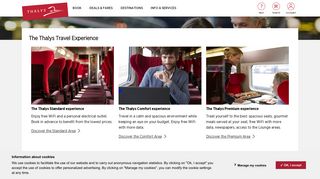 
                            4. Travel by train with Thalys - Info and Services | Thalys