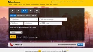 
                            1. Travel: Cheap Flights, Hotels, Packages & Car Rental | Expedia.co.nz
