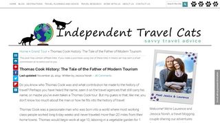 
                            9. Travel History: The Tale of Thomas Cook, Father of Modern Tourism