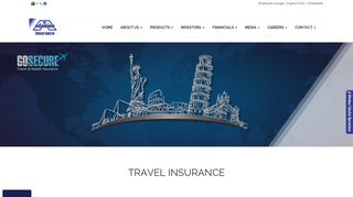 
                            3. Travel Insurance - Adamjee Insurance