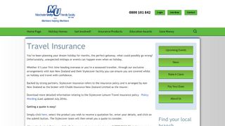 
                            9. Travel Insurance | Manchester Unity Friendly Society