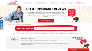 
                            9. Travel Insurance Reviews & Ratings