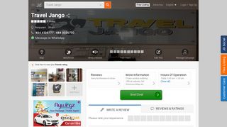 
                            7. Travel Jango, Ravipuram - Travel Agents in Ernakulam - Justdial