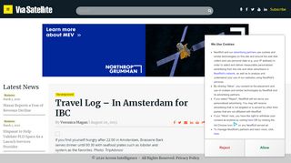 
                            10. Travel Log - In Amsterdam for IBC - Via Satellite -