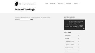 
                            8. Travel Login | WE International