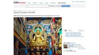 
                            10. Travel pix: A monastery in Karnataka - Rediff.com Get Ahead - Rediffmail