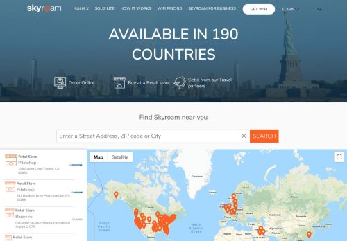 
                            12. Travel Smart Easy WiFi Worldwide | Skyroam Solis Global WiFi Hotspot