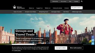 
                            7. Travel Trade | Historic Royal Palaces