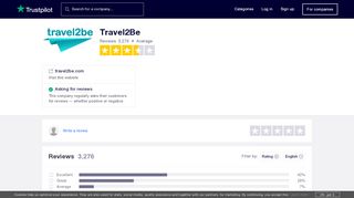 
                            10. Travel2Be Reviews | Read Customer Service Reviews of travel2be.com