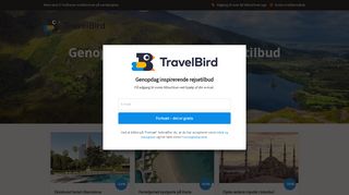 
                            4. TravelBird: Tilmeld dig nu gratis | Spar op til 70 % på luksusrejser
