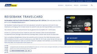 
                            5. Travelcard - ReiseBank AG