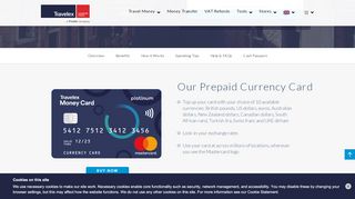 
                            11. Travelex Money Card - our new prepaid currency card
