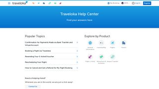 
                            7. Traveloka Help Center - Traveloka.com