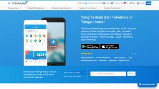 
                            6. Traveloka - Traveloka Booking Tiket Pesawat Hotel App - Traveloka.com