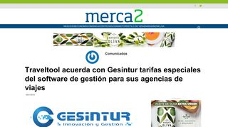 
                            6. Traveltool acuerda con Gesintur tarifas especiales del software de ...