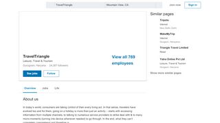 
                            12. TravelTriangle | LinkedIn