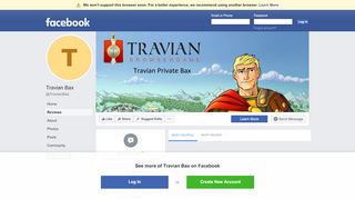 
                            8. Travian Bax - Reviews | Facebook