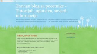 
                            9. Travian blog za pocetnike - Tutorijali, uputstva, savjeti, informacije