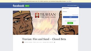 
                            6. Travian: Fire and Sand – Closed Beta | Facebook